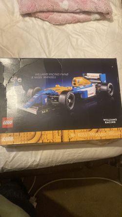Lego Williams Racing FW14B and Nigel Mansell