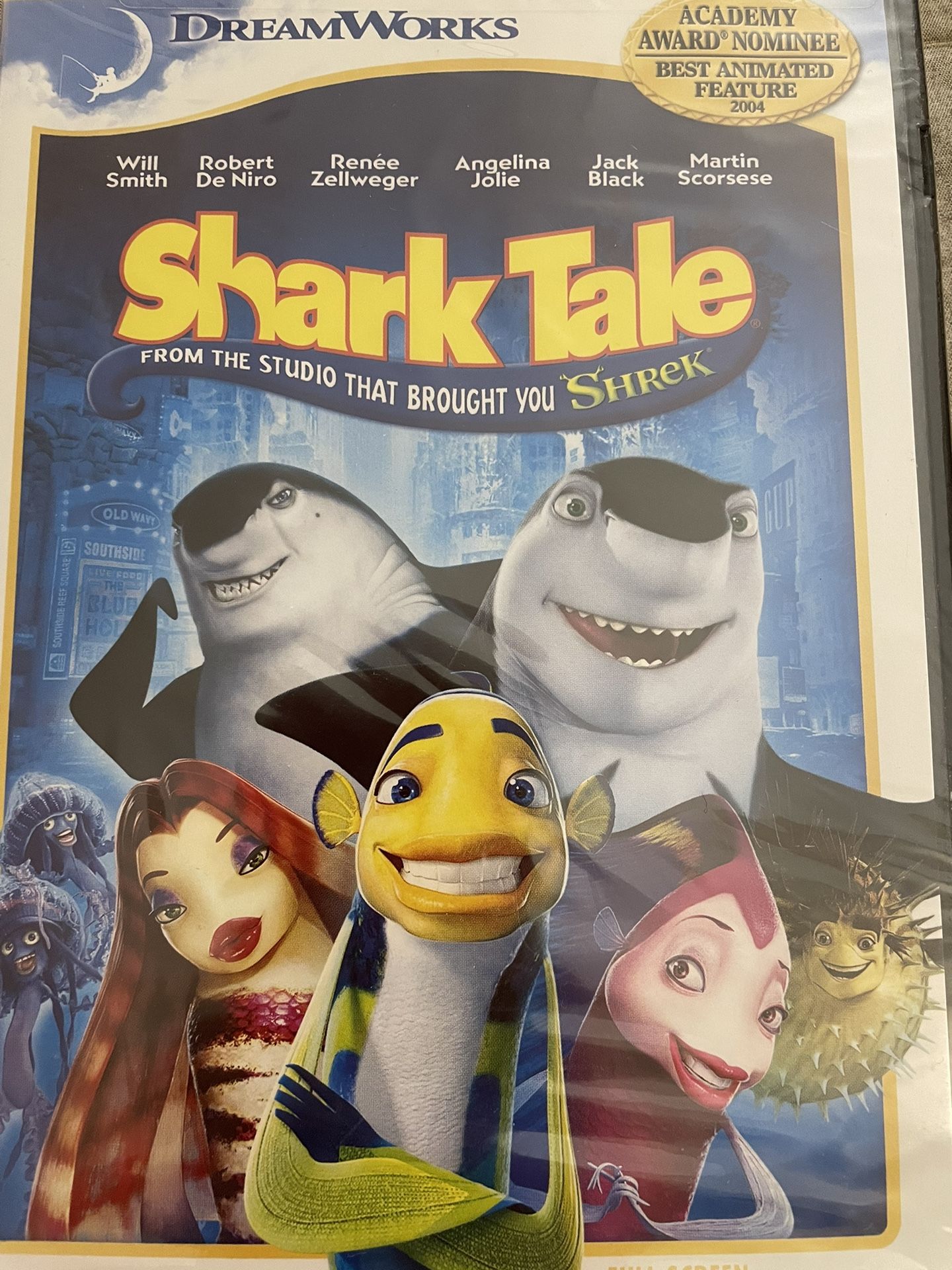 Dreamwork’s SHARK TALE (DVD-2006) NEW