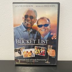 The Bucket List - DVD - Movie - Jack Nicholson + Morgan Freeman