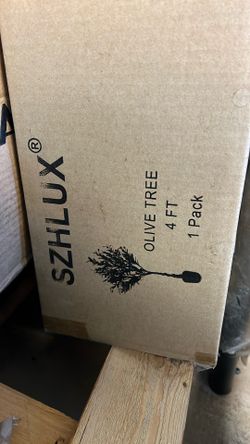 Szhlux Artificial Olive Tree, 4 Foot One Inside The Box Brand New Sealed