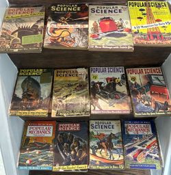 Antique Popular Mechanics Magazines