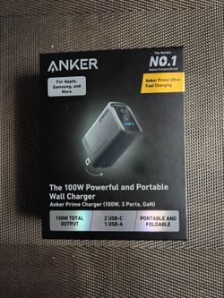 Anker 100W Powerful and Portable Wall Charger