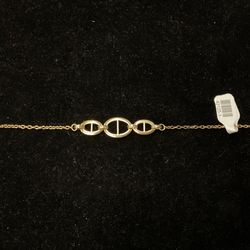 10KT Gucci style bracelet 42125-1