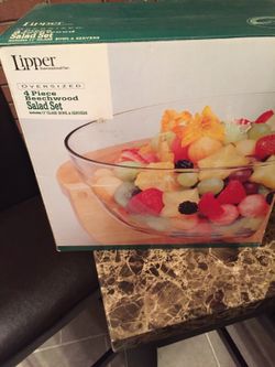 4 piece salad set
