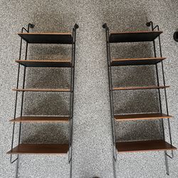 2x Living Spaces wall shelves