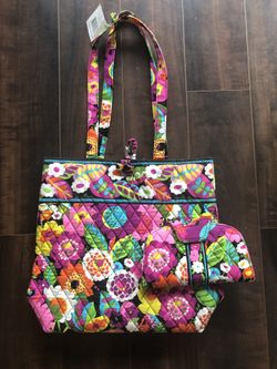 Vera Bradley Bag & Matching Wallet, New with Tags, Never Used
