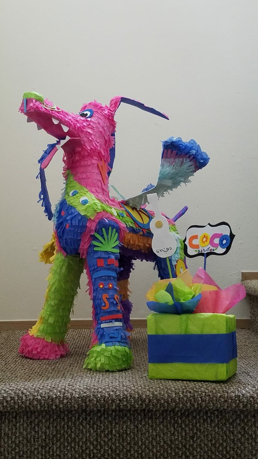 Piñata Dante, coco