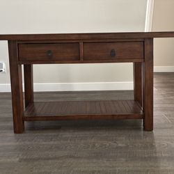 Wood Console Table from World Market