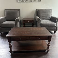 Sofa Chairs And Tables Set