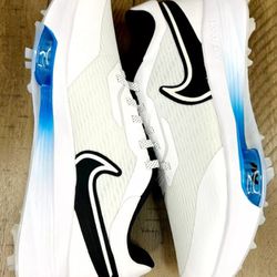 Brand New Nike React Infinity Tour Next Golf Shoes White Blue Adult Men Sizes 10, 10.5, 15