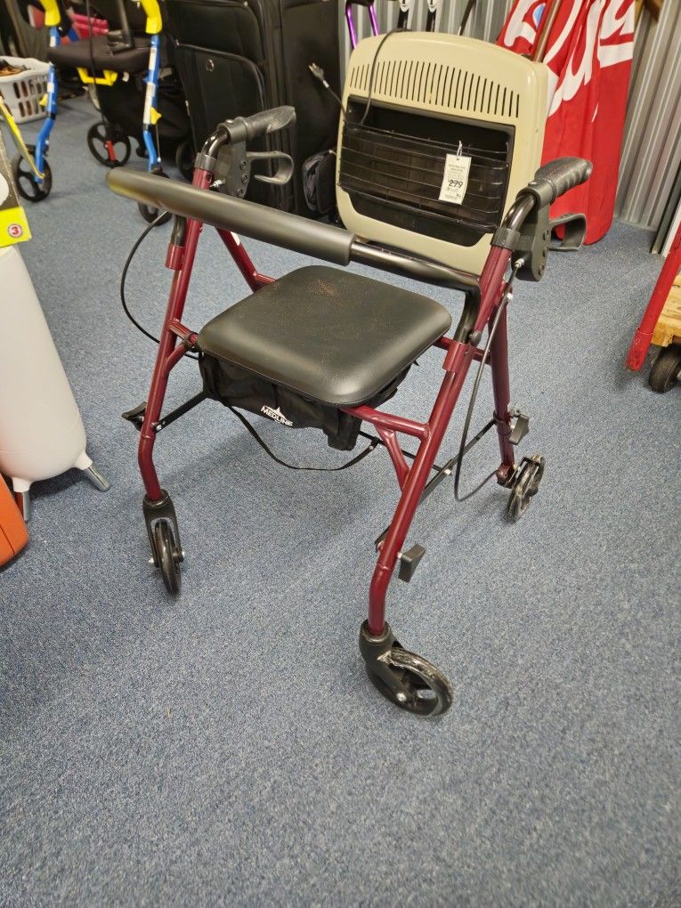 Red Adult Walker