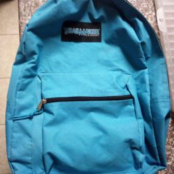 Trail Maker Backpack Book Bag School Travel Laptop Rucksack Zipper Bag Blue