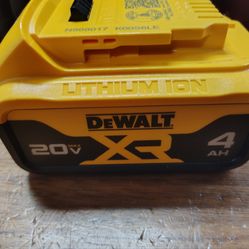 DeWalt 4.0ah XR battery