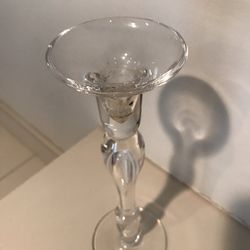 Glass Candlestick 