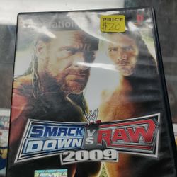 Smack Down Vs Raw  2009 PS2 