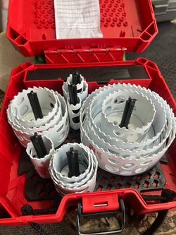 Milwaukee Hole Saw Set with Case