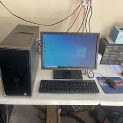 Dell Desktop Computer i5  W/Windows 10 Pro & Lifetime Office 16gb Wifi  (Fast)