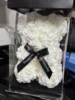 Roses teddy bear