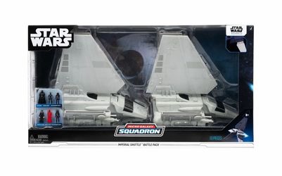 Star Wars Micro Galaxy Squadron Imperial Shuttle Battle Pack 2 Vehicles New