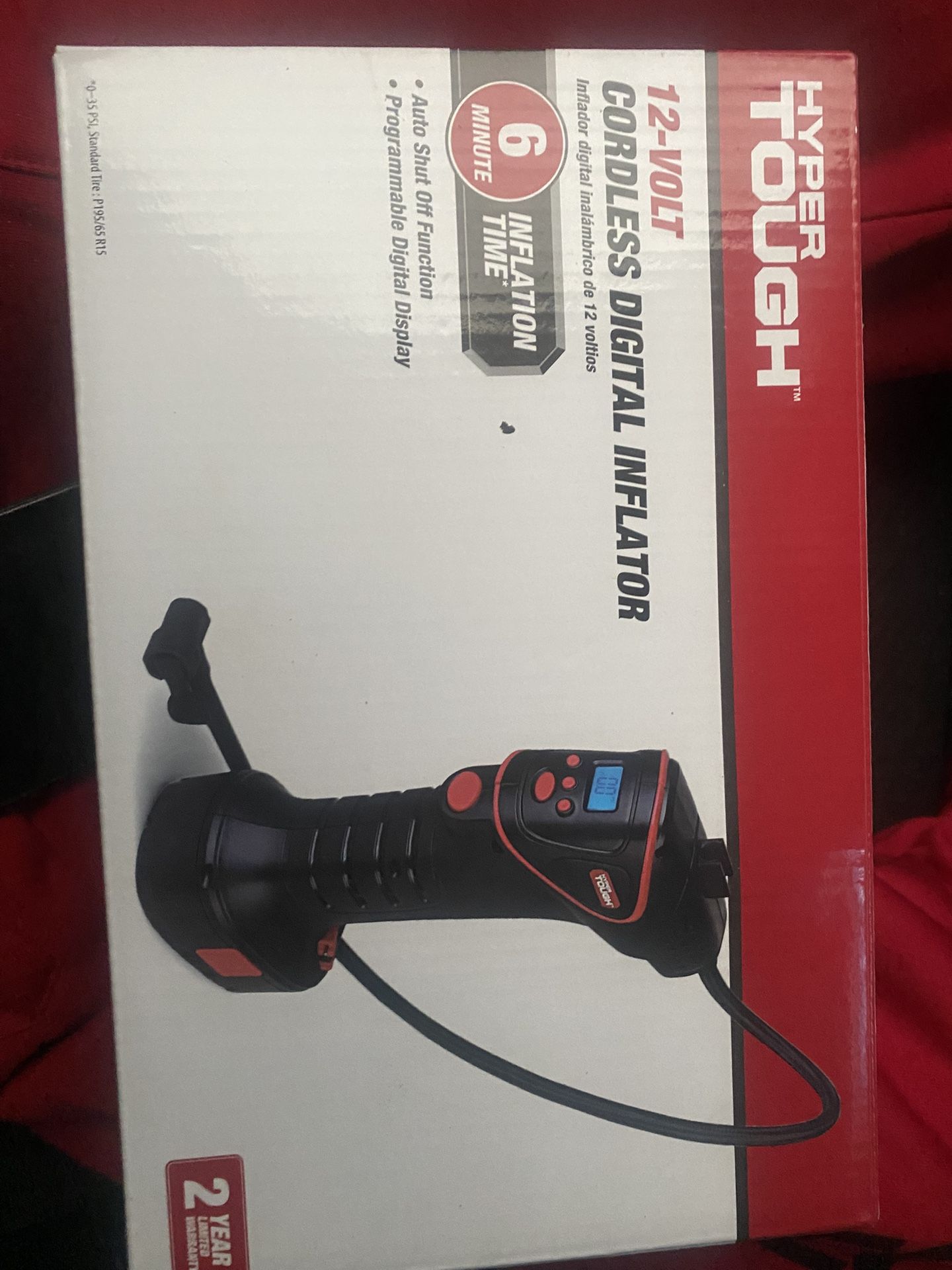 Cordless Digital Inflator