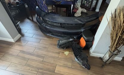 Dodge charger bumper + headlight