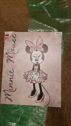 Disney Minnie mouse canvas
