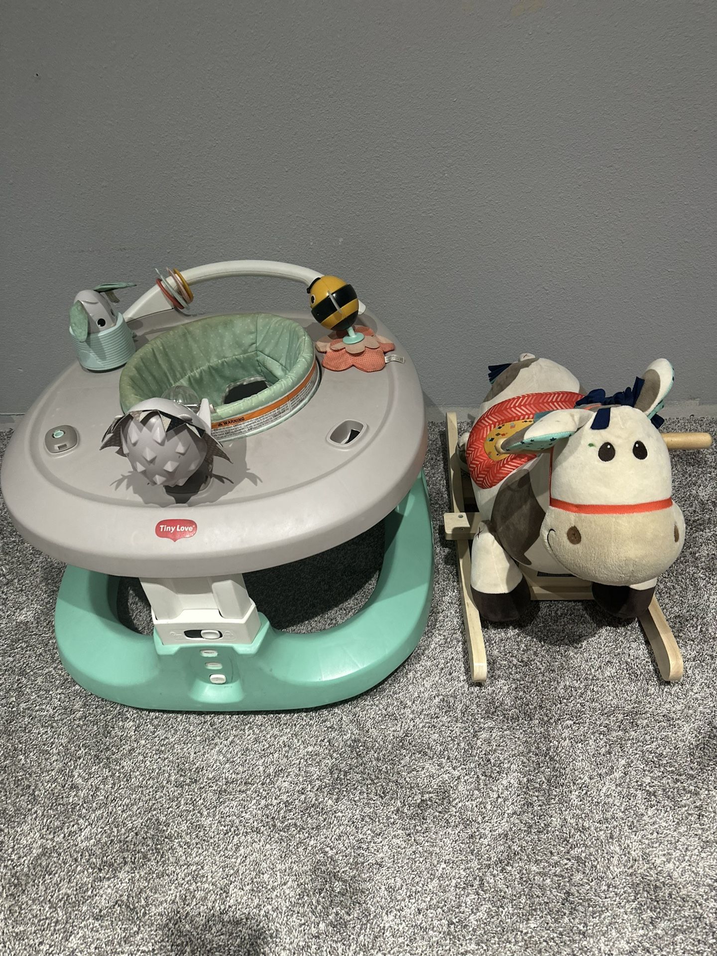 Toddler Rocking Horse & Activity Center