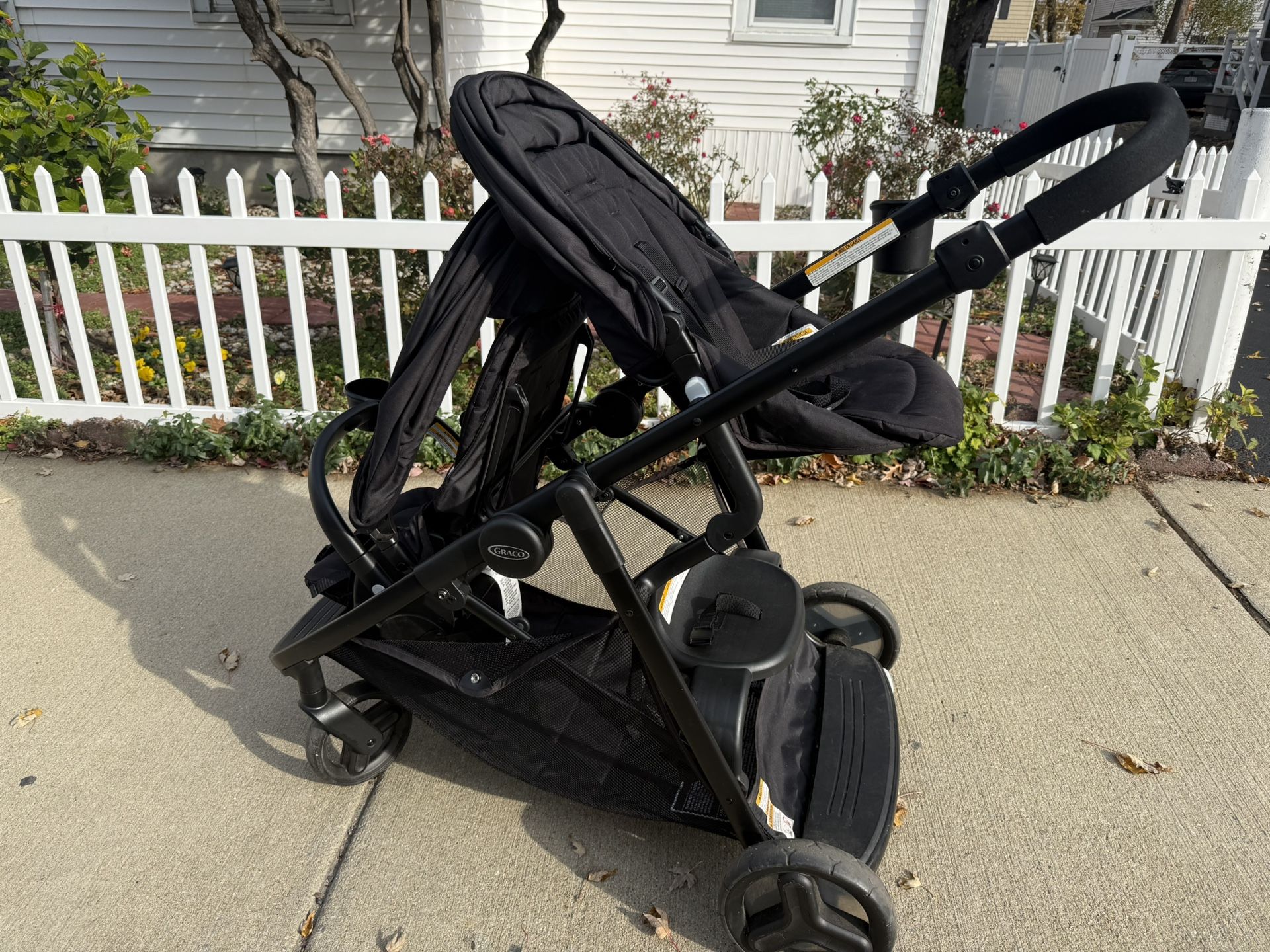Graco Ready2Grow 2.0 Double Stroller Features Bench Seat and Standing Platform Options