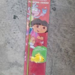 Zebco Dora the explorer Floating Fishing Rod and Reel Combo new in package