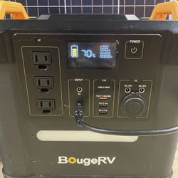 1456wh Portable Solar Generator Bougerv 1500
