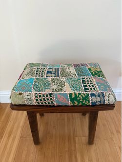 Asian Vintage Wooden Stool