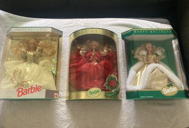 92, 93, 94 Special Edition Holidays Barbie 