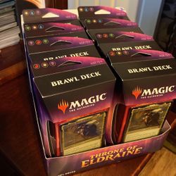 Magic The Gathering Brawl Decks Case (8 Decks, 2 Of Each)