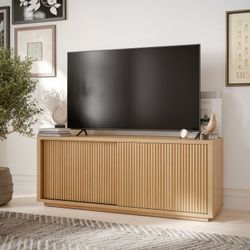 Fluted TV Stand