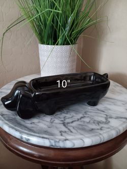 Dachshund Serving Dish, Ceramic