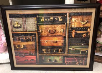 VINTAGE LUGGAGE PIECES JIGSAW PUZZLE