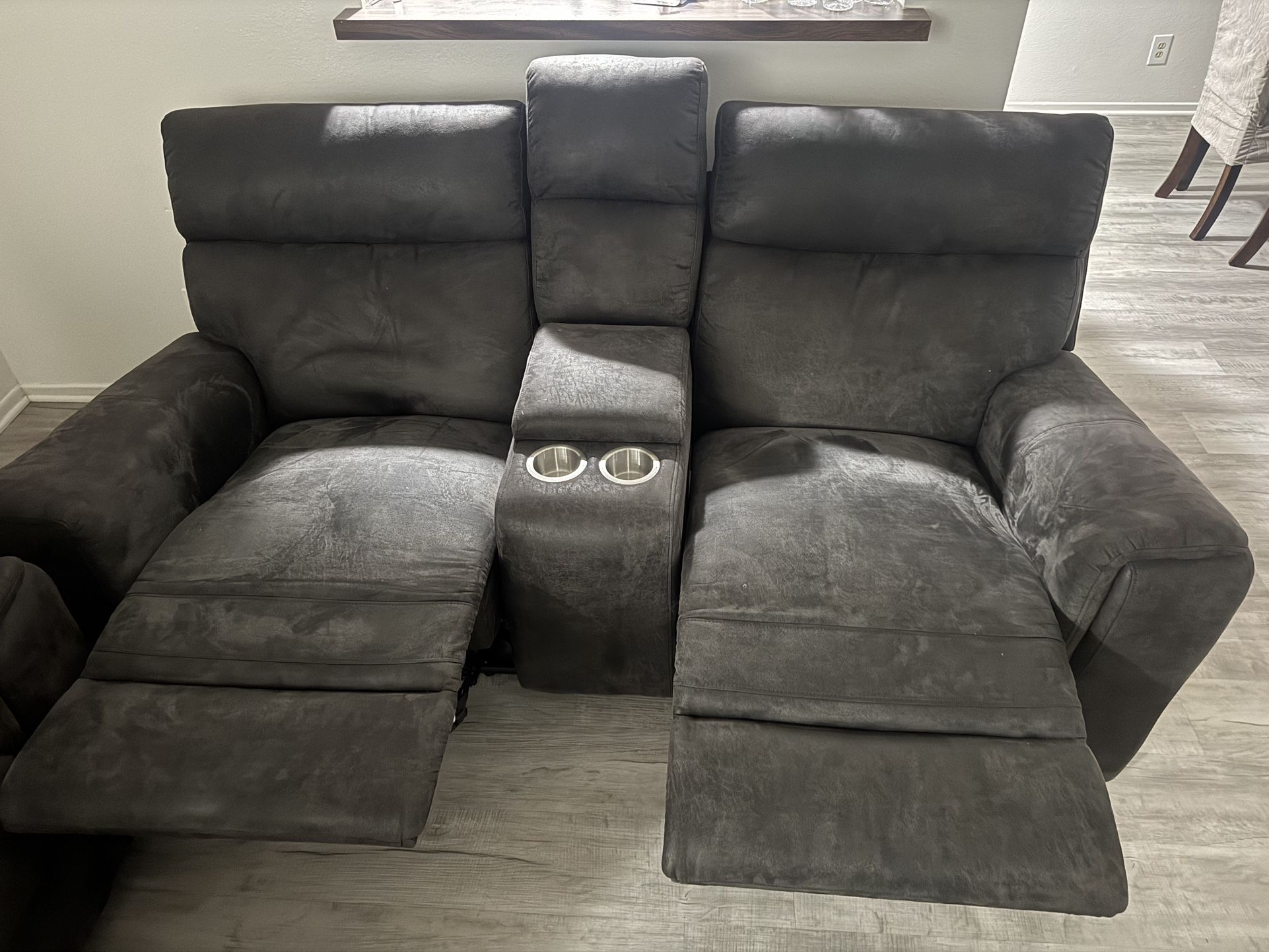 Recliner Couch Set 3 Pieces Couch Loveseat Chair