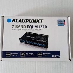 Blaupunkt 7 Band Equalizer Brand New In The Box