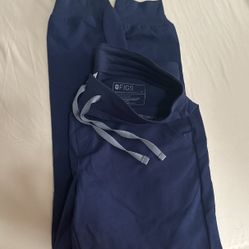 Figs Scrubs Joggers Zamora Navy Blue Medium NWOT