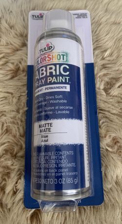 Blue Fabric Paint