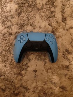 blue PS5 controller