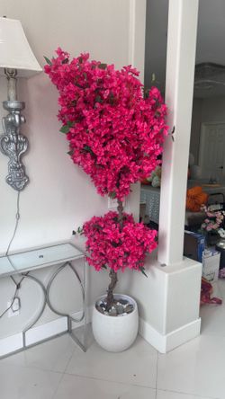 Hand Crafted Artificial Bougainvillea Decorative Flower Plant
