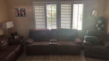 Used Electric Dual Recliner.