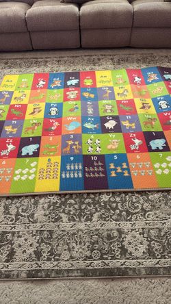 Outdoor/Indoor Kids Learning Alphabet And Numbers