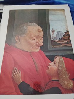 The Old Man and His Grandson by Domenico GHILRANDATO