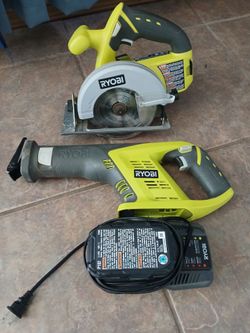 Ryobi saw tools una pila y cargador