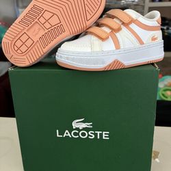 Lacoste Unisex-Child Infant's L001 Sneaker Size  4.5