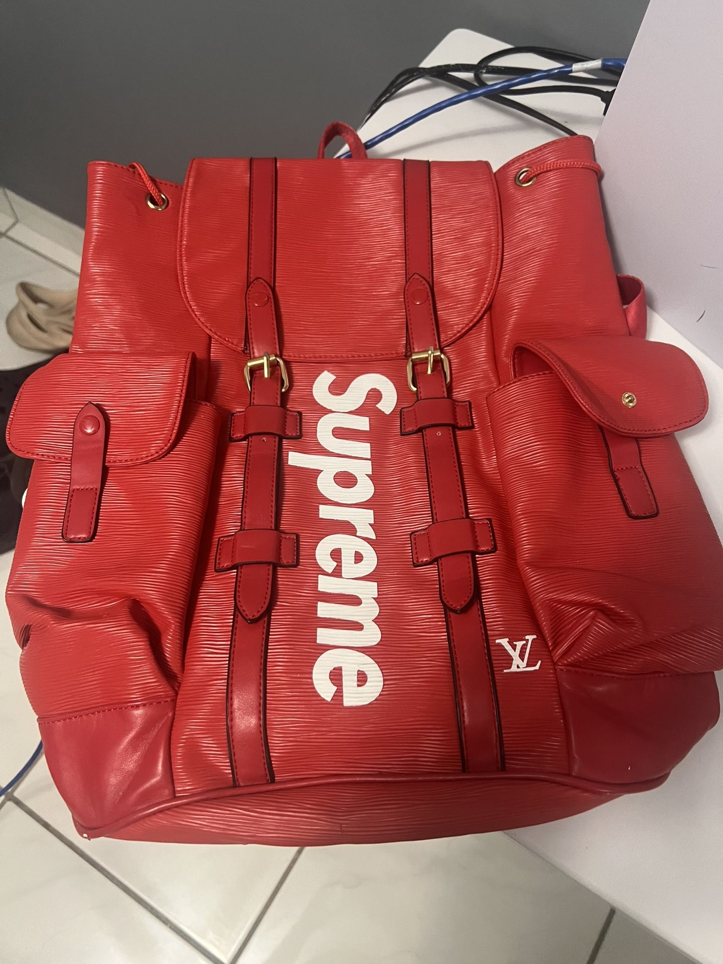 Louis Vuitton x Supreme Christopher Backpack