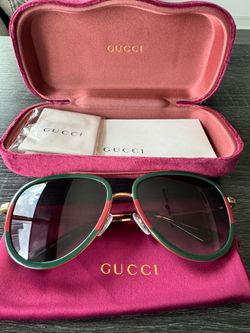 Gucci unisex Aviator Sunglasses