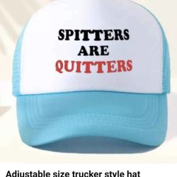 Adjustable Size Trucker Style Hat 